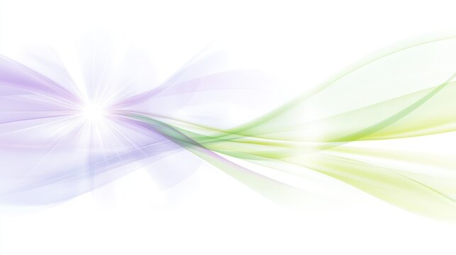 Delicate, flowing pastel lines create a soft, ethereal abstract design. Light, airy, and translucent pastel colors blend into a gentle, wavy pattern.  Two distinct, light-toned areas of pastel lavende