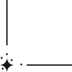 Obraz premium Sparkle Corner