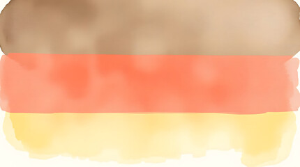 Naklejka premium german flag on the map