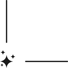 Obraz premium Sparkle Corner