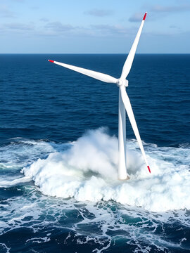 parco eolico offshore con turbine fluttuanti