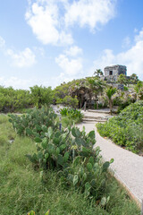 Archaeological site of Tulum Yucatan Mexico
