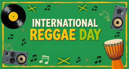 Celebrating International Reggae Day with Music and Jamaican Culture Vibe