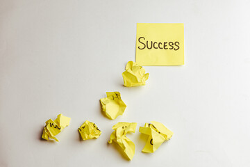 Success is achieving your goals—one sticky note at a time, through focus, persistence, and...