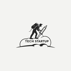 Tech startup business launch innovation growth success