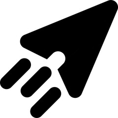 Send message. paper plane icon sign symbol design. Airplane Line Share. Fit for social media marketing sharing information	