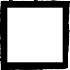 Square frame elements for banner, flyer, invitation, card
