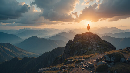 The significance of the mountaintop setting emphasizes the sacredness of the message.