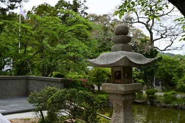 伊太祁曽神社の前庭