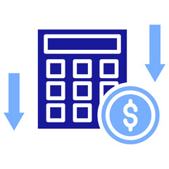 Cost Reduction Icon
