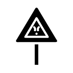 Danger Warning Hazard Sign &ndash; Attention Vector Icon

