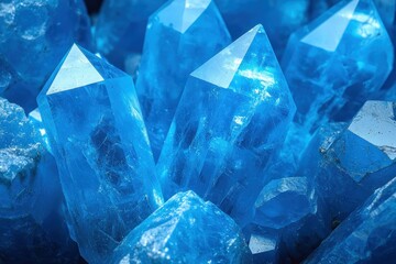 Close-up of vibrant blue crystals (1)