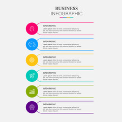 Vector infographic template