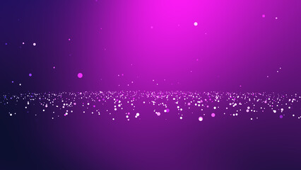 Obraz premium Purple background with white and pink dots suitable for digital backgrounds, presentations, invitations, and social media posts with a fun and vibrant design.
