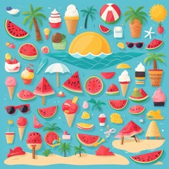 summer holiday background