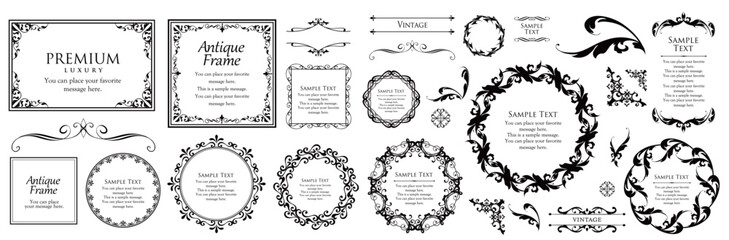 アンティークフレーム