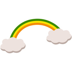 Saint Patrick Decoration. Happy St Patrick's Day Vector Illustration on 17 March with Golden Coins, Green Hat, Beer Pub and Shamrock in Flat Cartoon.