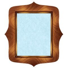 wooden mirror frame