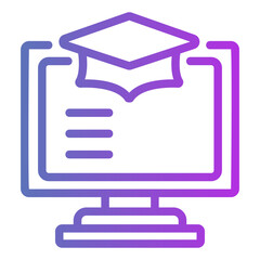 computer Gradient icon