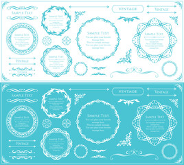 Heritage Elegance Frame Pack: Ornate Vintage Borders