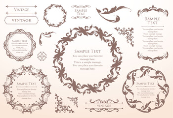 Heritage Elegance Frame Pack: Ornate Vintage Borders