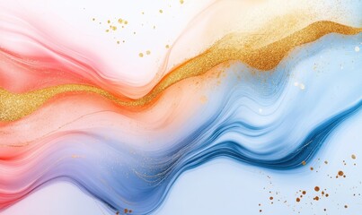 colorful gold and grunge and white abstract liquid marble texture background