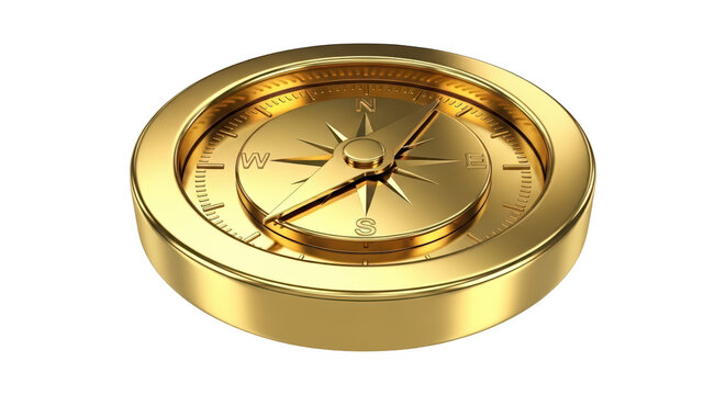 Golden compass design element