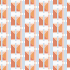 vector seamless pattern wit multiple geometric shapes