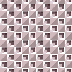 Seamless geometric pattern with monochrome rectangle