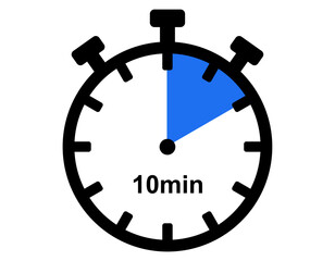 timer set clock watch vector design for any design template 10 minutes