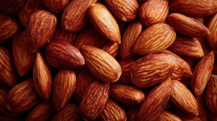 Fototapeta premium almonds in shell