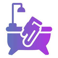 bathroom Gradient icon