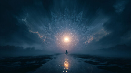 Spiritual and mystical beautiful background wallpaper