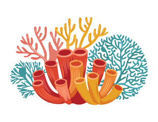 Underwater Reef Vibrant Marine Habitat