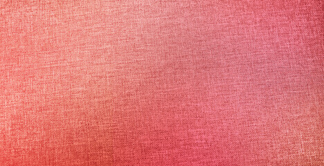 Bright pink gradient oxford polyester nylon fabric texture. Rough material banner. Elegant seamless neutral classic backdrop. Ideal for luxury branding, product mockups, website design, presentations.