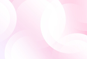 Minimalist abstract background. Soft color. Pink gradations. Circle shape. Vector illustration.
