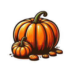Pumpkin vector file