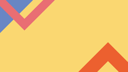 simple Abstract colorful triangle vector background for business banner design