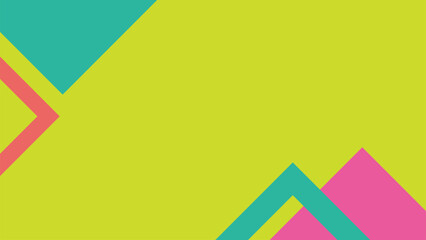 simple Abstract colorful triangle vector background for business banner design