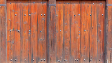 Rustic Wooden Door Background Texture