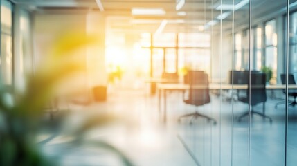 Clean and Modern Office Space Background Perfect for Presentations and Websites to Attract Clients
