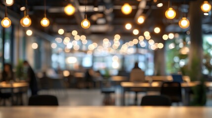 Interior of a modern co-working space ideal for blog posts or presentations
