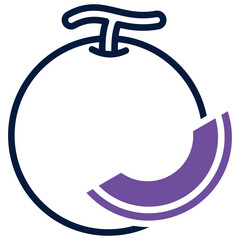 Melon Fruit Icon