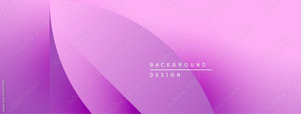 Poster Abstract pink background. Smooth gradients create flowing shapes, modern design element for digital projects. Minimalist aesthetic.