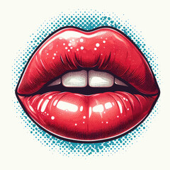 Obraz premium Lip vector design