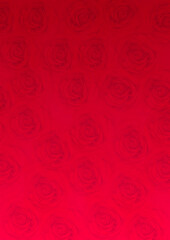 Rose flower style background design