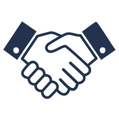 Handshake  vector icon. 