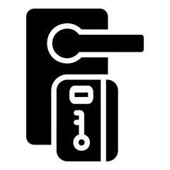 keycard Solid icon