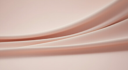 Soft Pink Fabric Waves Background