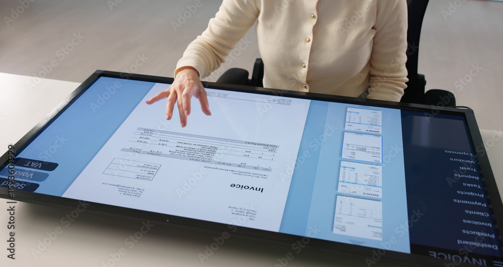 Poster Efficient Business Manager Using Electronic Accounting Software